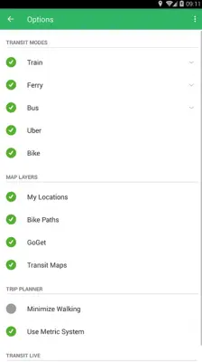 Transit android App screenshot 3